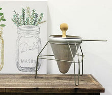 Load image into Gallery viewer, Vintage Metal Conical Sieve