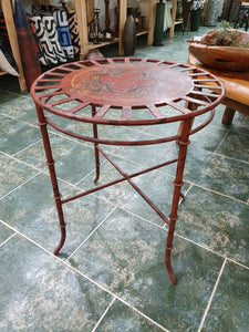 Vintage Metal Side Table