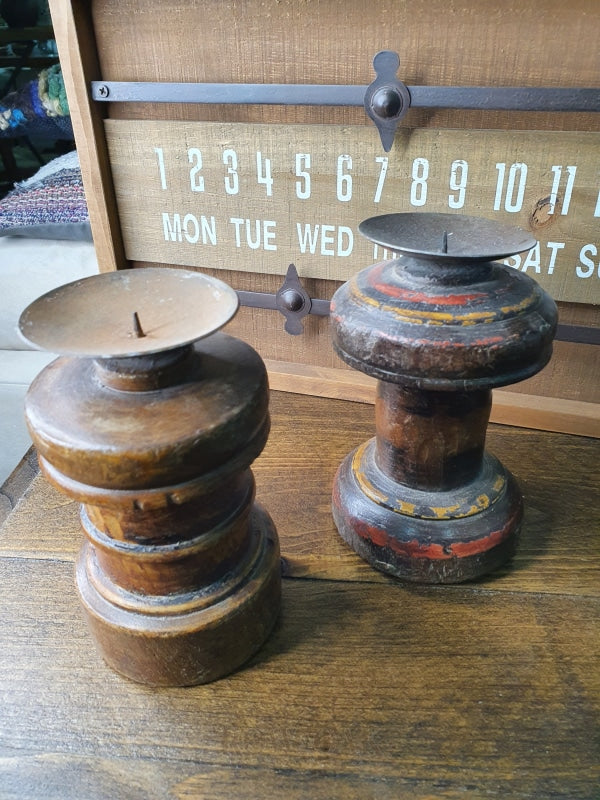 Vintage Moroccan Candleholders