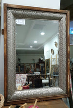 Load image into Gallery viewer, Wood And Metal Frame Mirror #1