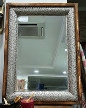 Load image into Gallery viewer, Wood And Metal Frame Mirror #1