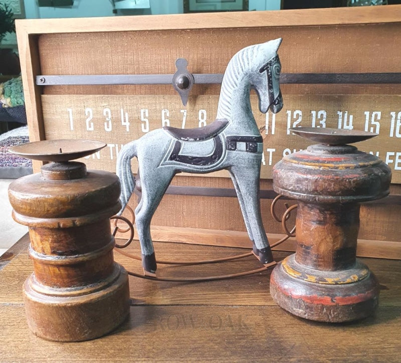 Wooden Horse Decor