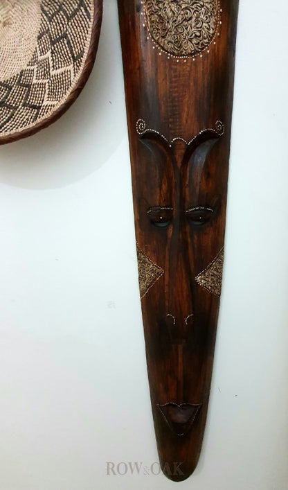 Wooden Tribal Mask